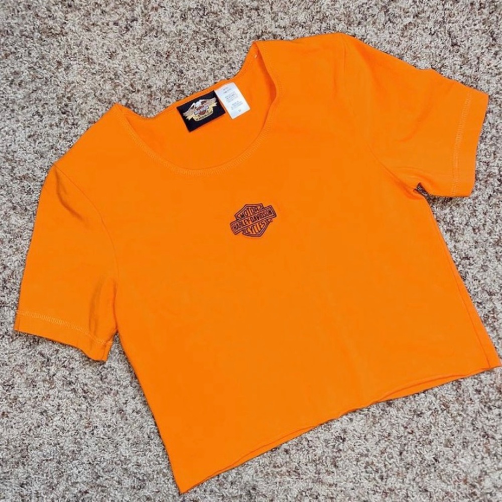 Harley Davidson crop top